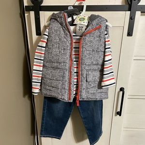 Sz 3 NWT Little Me 3-piece set